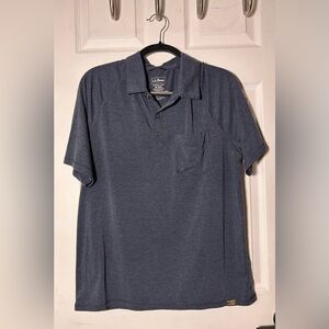 L.L. Bean Men's Dark Blue Polo Shirt